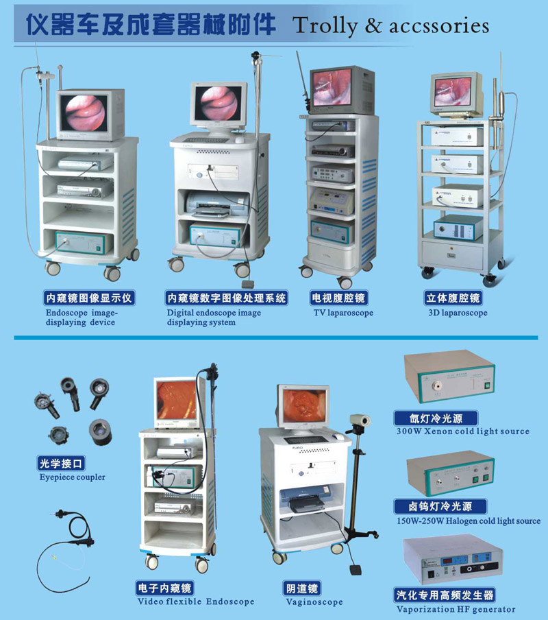 儀器車及成套器械附件