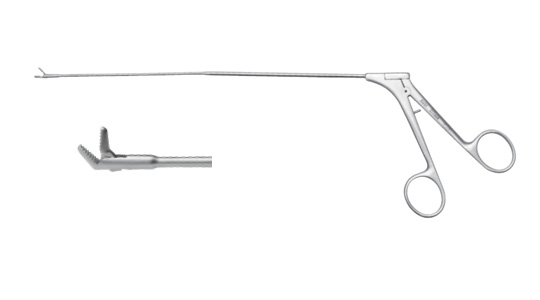 H273 laryngeal forceps (left alligator)